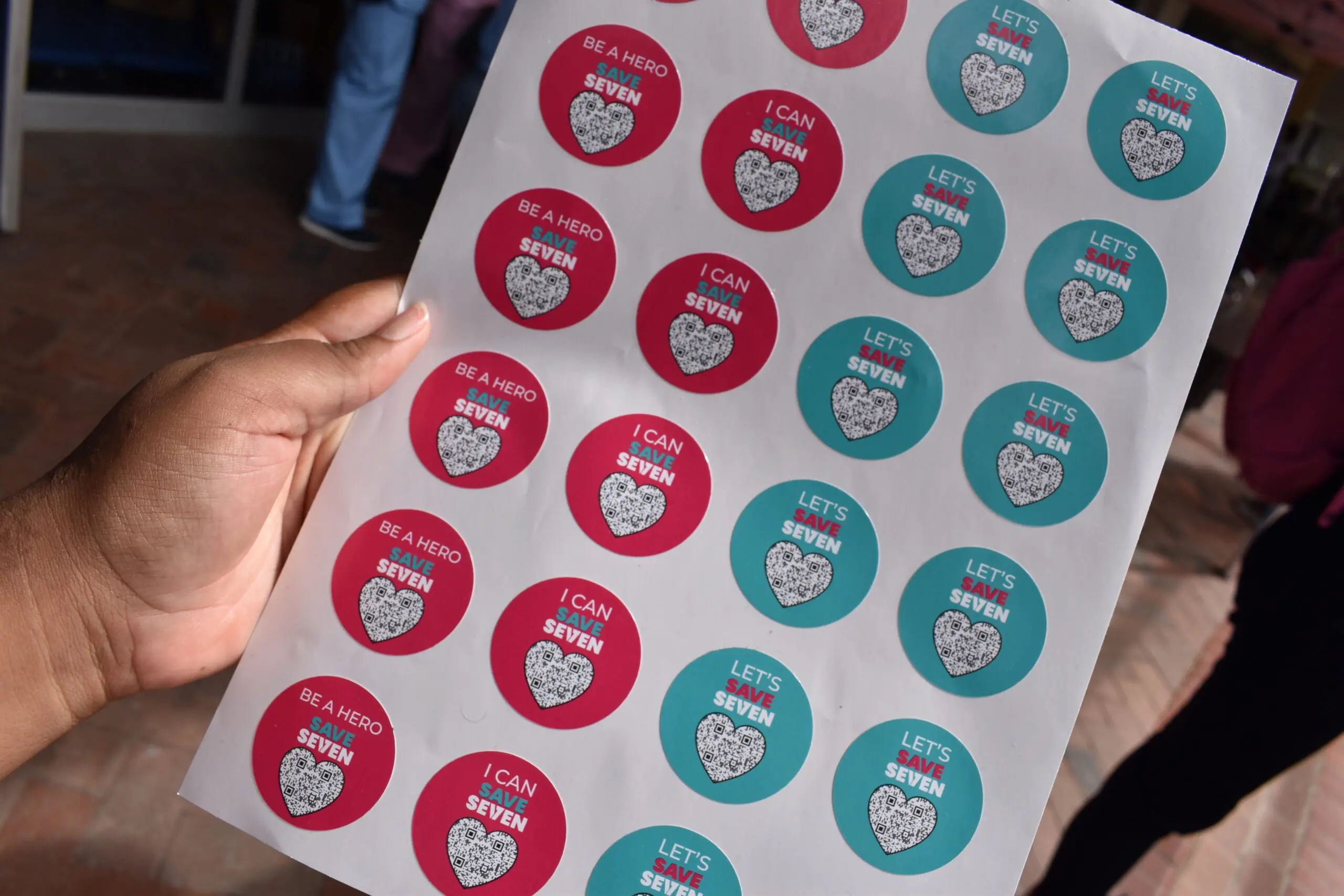 Save7 Stickers